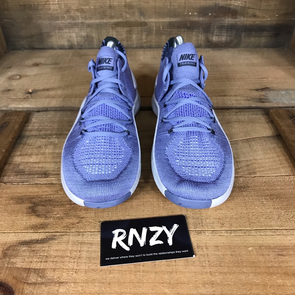 NEW Nike Free TR Flyknit Iron Purple - Picture 2 of 7